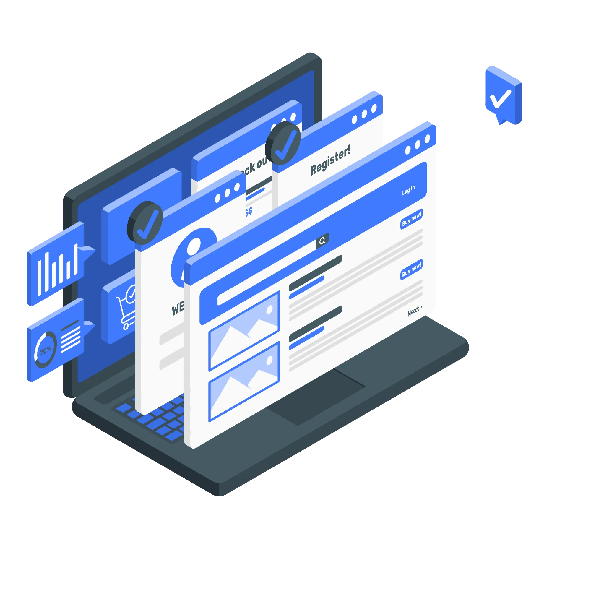 First about image description